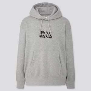 ❌SOLD❌ verdy x uniqlo life is a wild ride hoodie